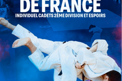 CHAMPIONNAT DE FRANC ESPOIRS - CADETS  Enzo VLATKOVIC +90kg représentera le Judo Club Châteaugiron